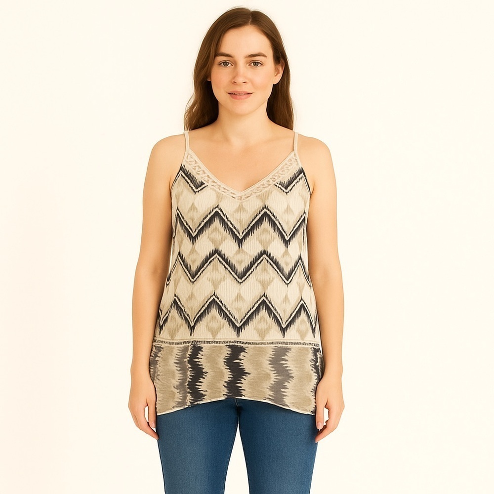 Women’s CANYON River Blues Southwestern Print Tank Size L